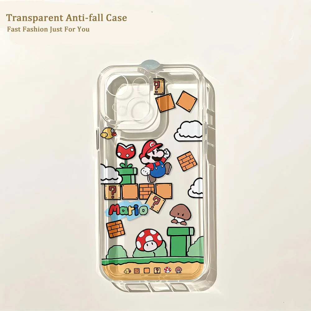 Hot Classic M-Marios Phone Case For Samsung Galaxy A37 A57 A16 A07 A17 A36 A26 A56 A55 A35 A54 A24 A14 A06 A05 A13 4G 5G