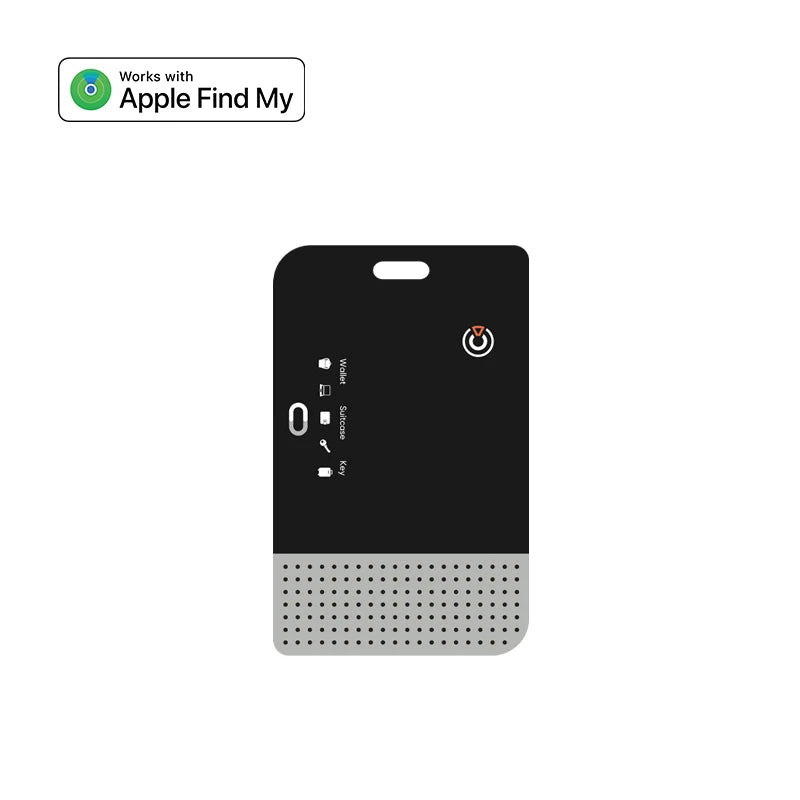 RSH Thin Wallet Card Tracker Wireless Charging Smart Tag Bluetooth Air Tag for Apple Find My APP IOS Keys Suitcase Bag Locator