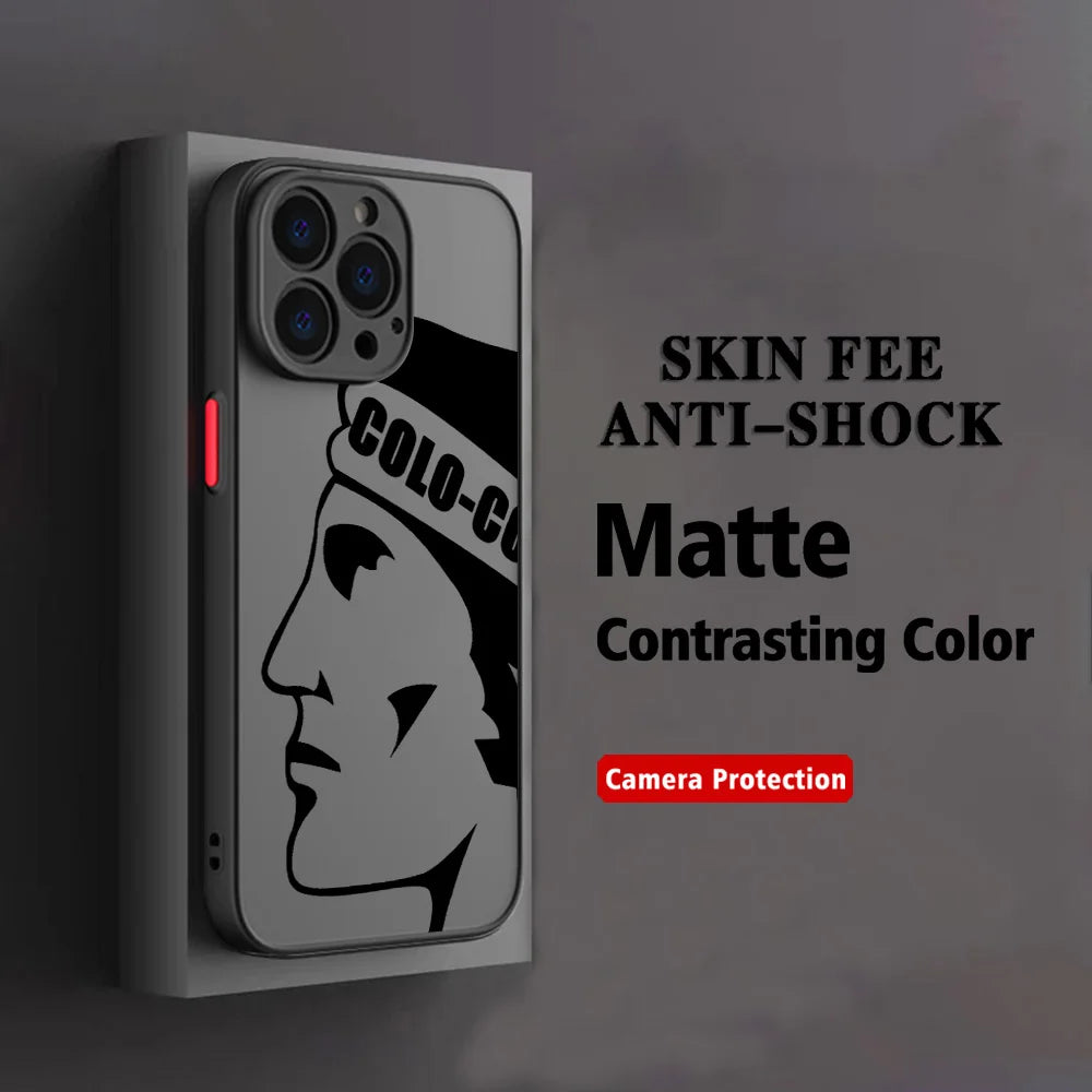 Phone Case For New Club Social Y Deportivo Colo iPhone 17e 17 16e 16 15 14 13 12 11 Mini Pro Air  Max XSMax  Plus Matte Clear