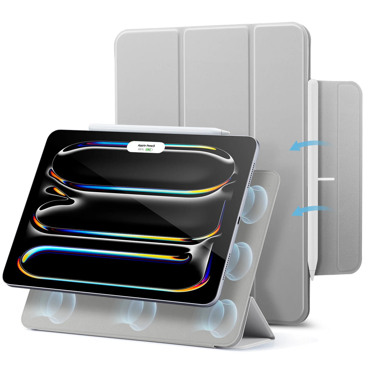 ESR for iPad Pro 13 Inch Case (M5/M4) Rotating Case with Removable Magnetic Cover Shift Series for iPad Pro 13 2024/2025
