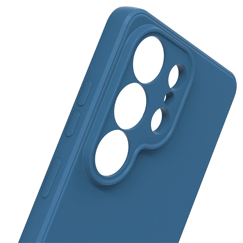 For Samsung Galaxy S26 S25 S24 S23 S22 S21 S20 Ultra Plus FE S25Edge Case Soft Liquid Silicone Cover Ultra Thin Phone Back Cover