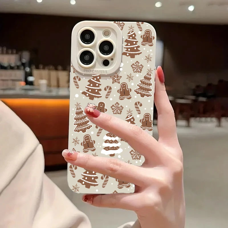 Christmas Tree Graphic Phone Case For Samsung Galaxy S26 S25 S24 S23 Ultra S22 Plus S21 FE A16 A35 A55 A34 A54 A33 A53 A52 Cover
