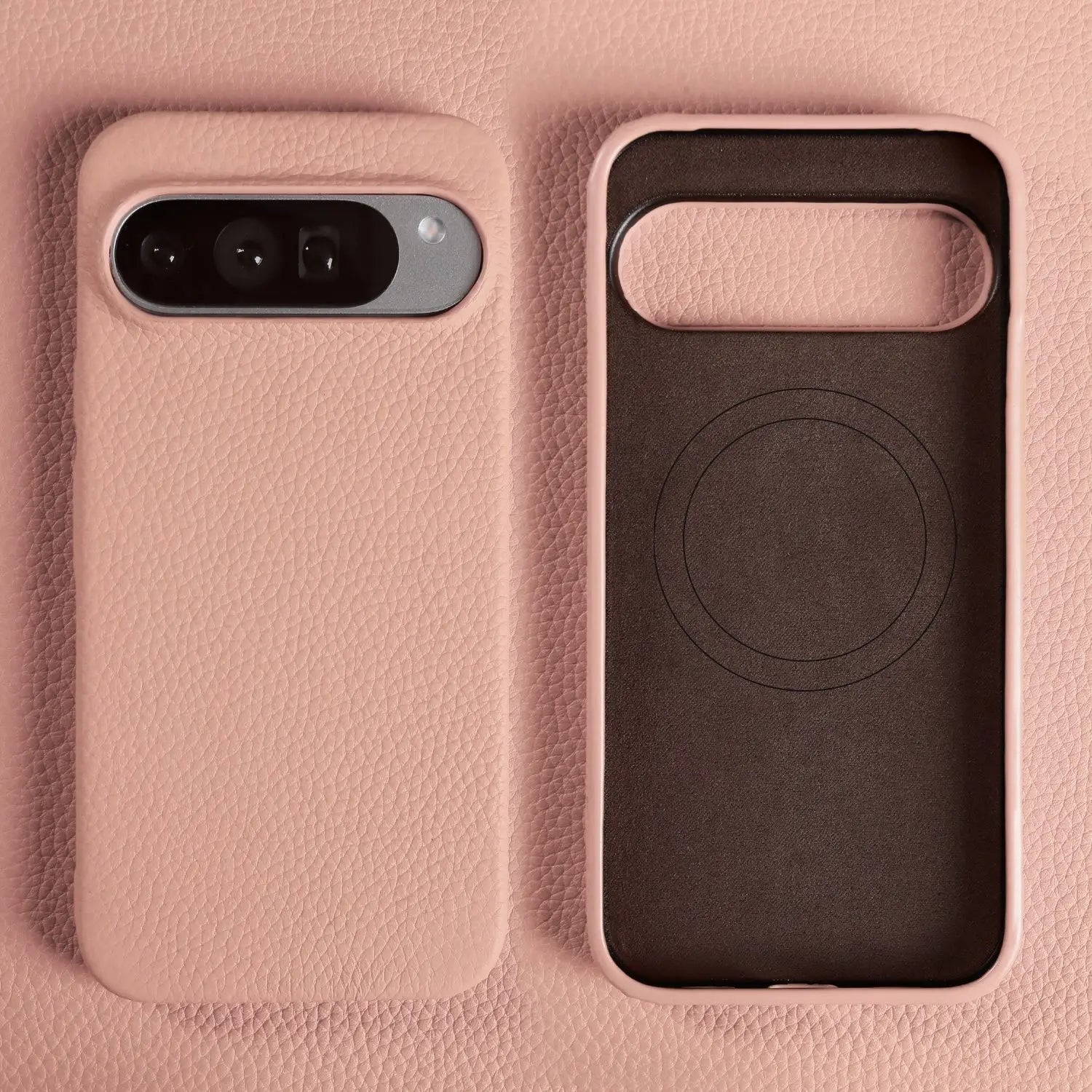 Luxury Magnetic Genuine Leather Case For Google Pixel 10Pro 9 7A 8 6 Full Protection Magnet for Magsafe Cases Shockproof Cover