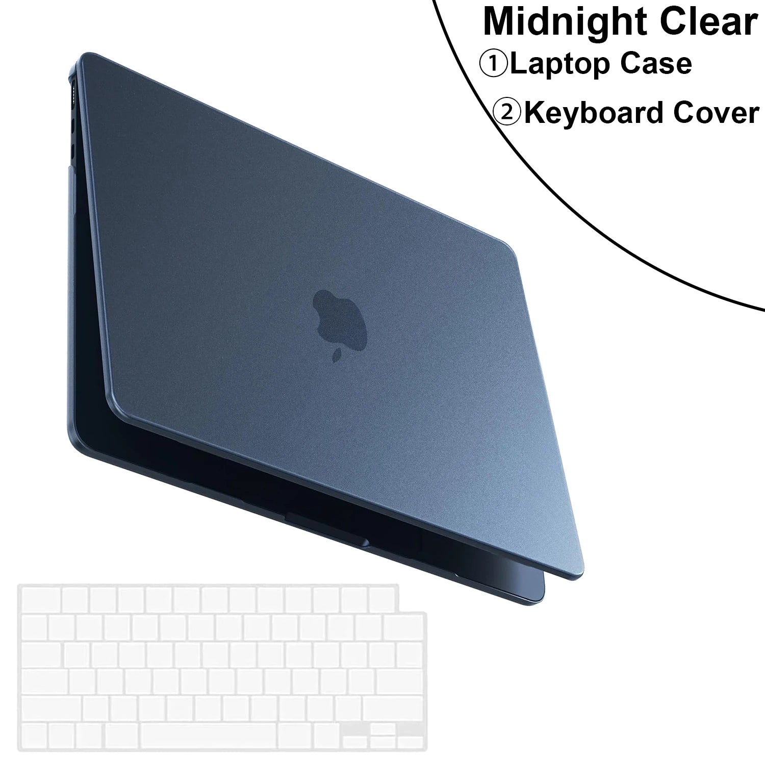 Matte Laptop Case For MacBook Air 13.6 inch Case M5 M4 M3 M2 2026-2022 Release Model A3240 A3113 A2681,For MacBook Accessories
