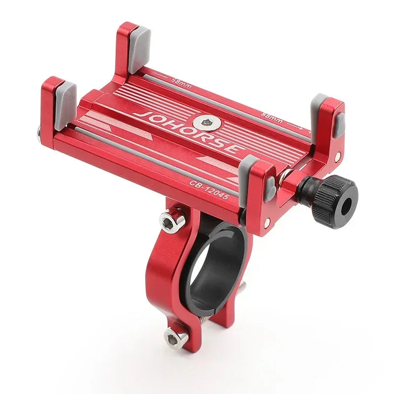 Phone Scalable Aluminum Alloy Bracket for Phone Holder Motorcycle Electric Bicycle Smartphone Cnc Four Claws Bike Holder