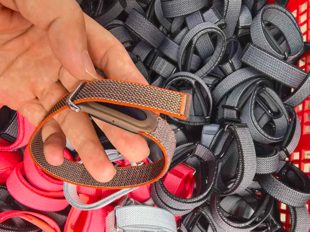 Sport Nylon Braided Watch Strap For Google Fitbit Air Replacement Strap Loop Bracelet Breathable Band Wristband For Fitbit Air