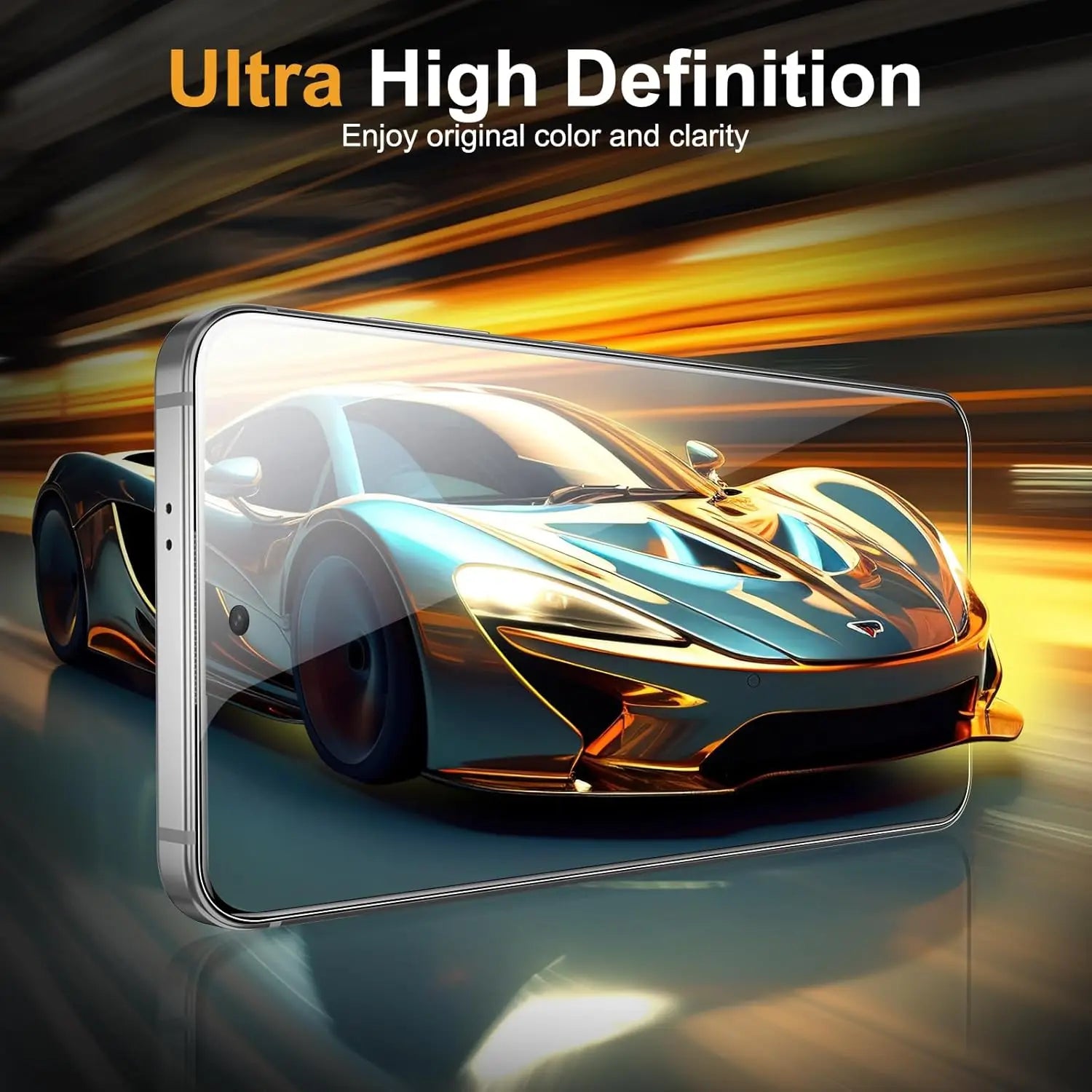 1-4PCS Screen Protector Glass For Samsung Galaxy S25 S24 Ultra S23 Plus S22+ Tempered Glass For Samsung S21 FE Glass