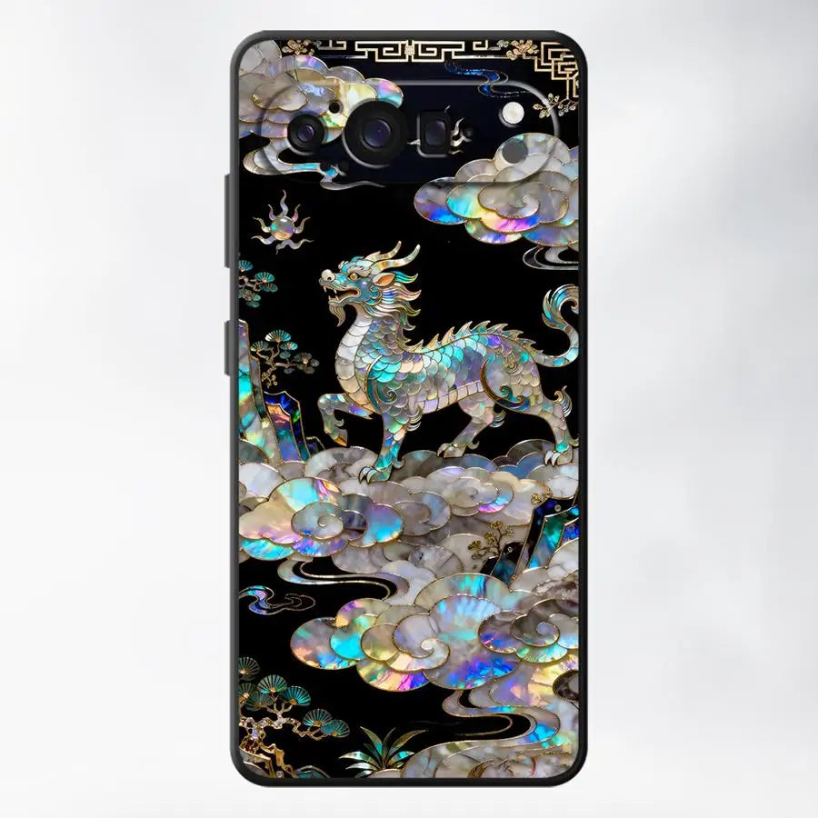 Tiger Green Dragon Case for Google Pixel 10A 9a 6a 8a 7a 10 9 Pro XL 6 7 8 Pro Funda Phone Cover