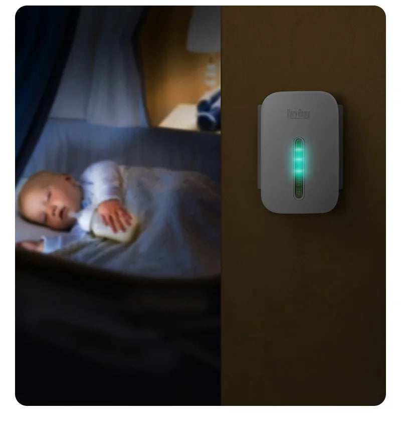 VeryHome Wireless Doorbell Smart Door Bell Home Waterproof Cordless Ring Dong Chime House Call  220V timbre casa calling button