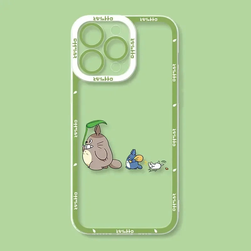 Phone Case For Samsung S26 S25 S24 S23 S22 S21 S20 FE Note20 Note10 Plus Ultra Lite Edge T-Totoros 5G Clear Soft TPU Cover