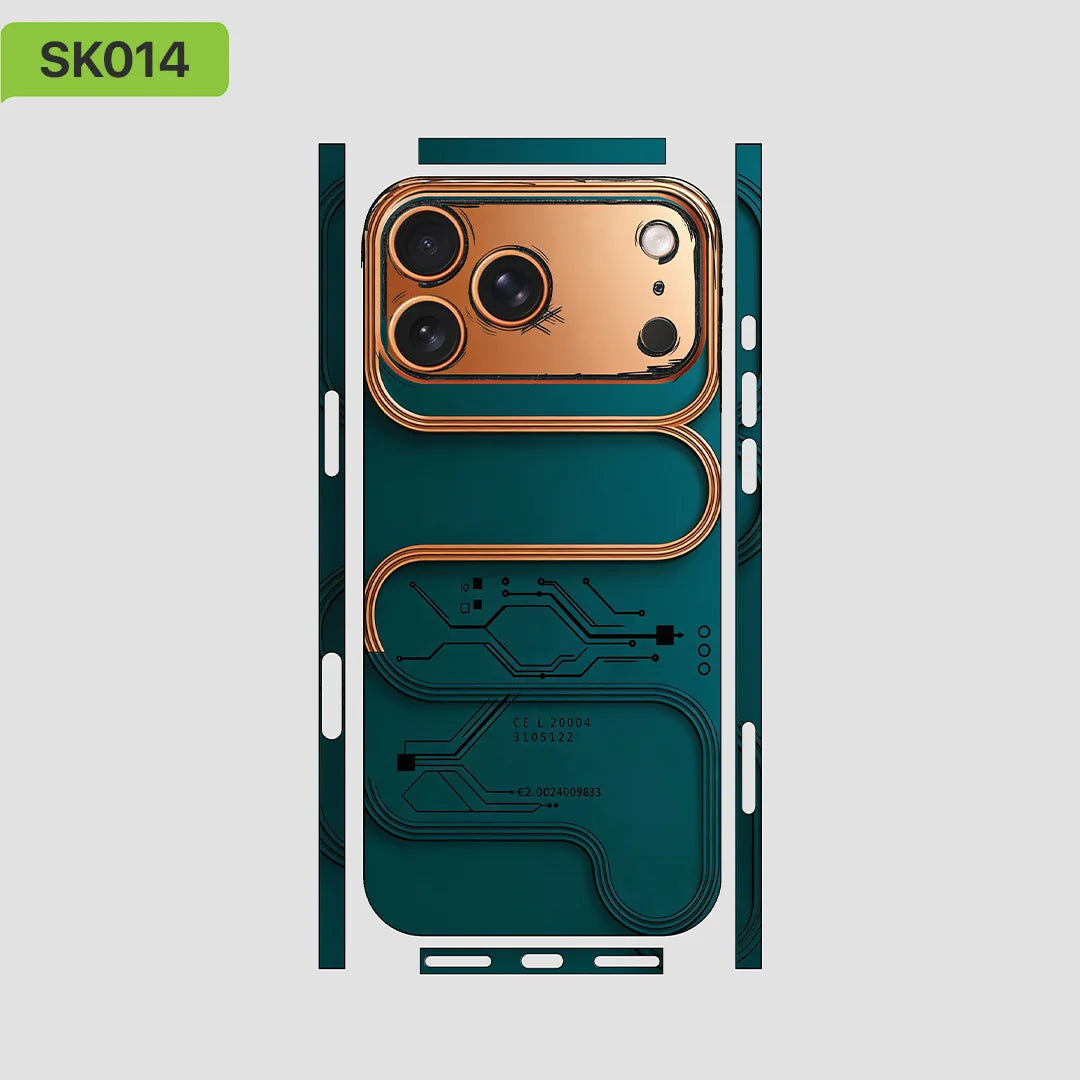 For iPhone 17 Pro Max Skin Sticker  Back Film for Frame Camera Protective Vinyl Decal (Not Phone Case)