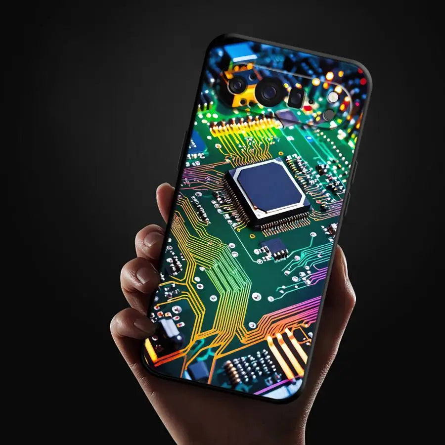 Retro Circuit Board Funda Phone Cover Case for Google Pixel 10A 9a 6a 6 7 8 Pro 8a 10 9 Pro XL 7a