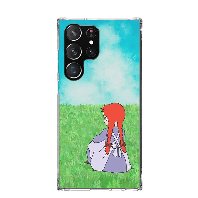 A-Anne Of Green Gables Shirley Phone Case For Samsung Galaxy S26 S25 Edge S24 S23 FE S22 Ultra S21 Plus S20 + Fundas Cover Coque
