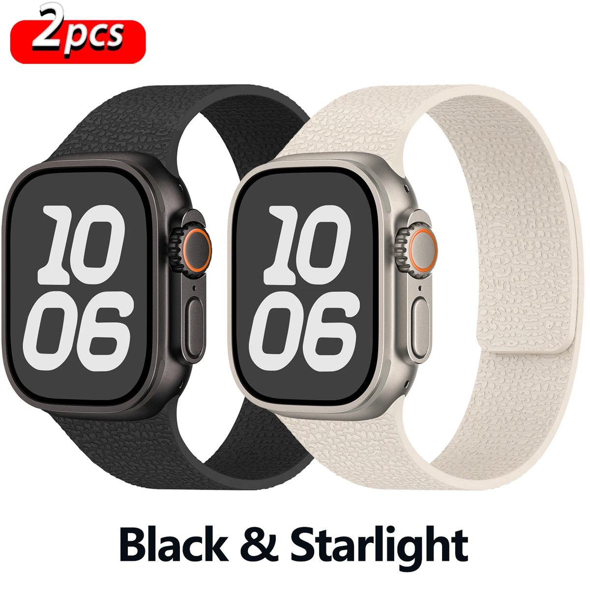 Silicone Magnetic Strap for Apple Watch Bands Ultra 4 3 2 49mm 40mm 44mm 41mm 46mm 45mm 42mm Correa iWatch Series 12 10 11 SE3