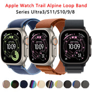 2025 Trail Alpine Loop Band for Apple Watch Strap Ultra 3 4 49mm 46mm 45mm 44mm 42 40 41 Correa Bracelet iWatch Series 12 11 10