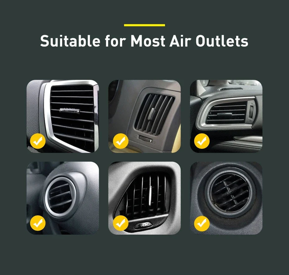 2026NEW Car Phone Holder For Universal Mobile Phone Holder Stand Car Phone Stand For Car Air Outlet Mount Car Cell Phone Support