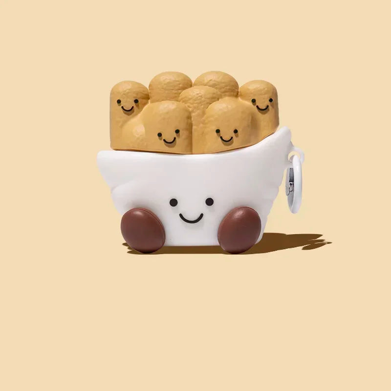 For Airpods 4 3D Cartoons Case For Apple Airpods 1 2 Pro 3 Earphone case Cute Wireless Charging Headset Cover Cute