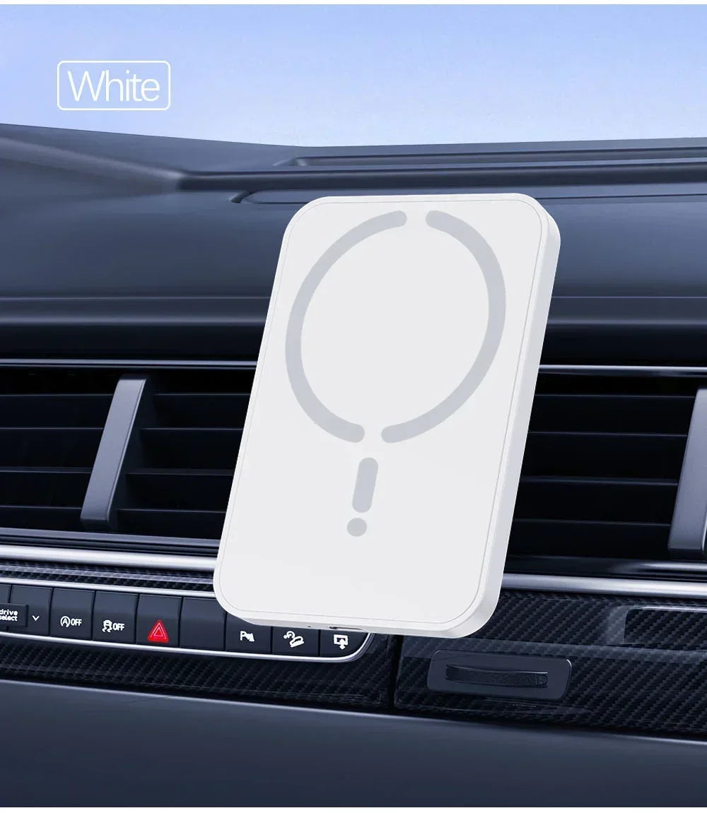 Magnetic Car Wireless Charger Air Vent GPS Phone Holder Stand For Magsafe iPhone 17 16 15 14 13 12 Pro Max Cell Fast Charging
