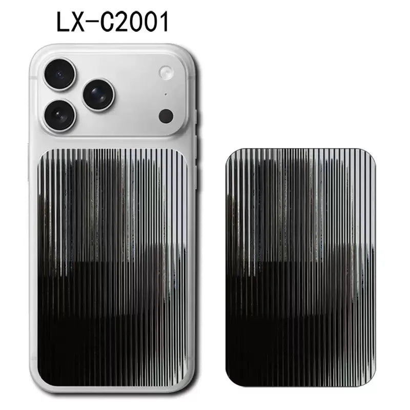 For Apple iPhone 17 Pro 17 Pro Max Half Cover Back Cover Decal Skin 3D Colorful Rear Protective Sticker Film