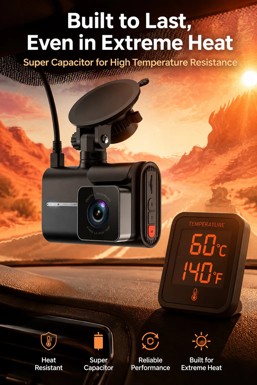 ACCEO Dash Cam 4k Front Lens Car Driving Recorder Built-in WiFi Optional 2K Rear Camera HD Night Vision Support GPS Car DVR