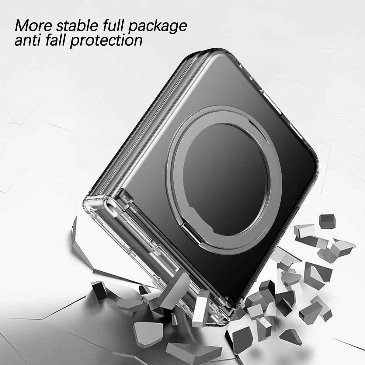Solid Color Magnetic for Magsafe Hard Phone Case for Samsung Galaxy Z Flip 8 7 6 5 Shockproof Armor Protective Cover