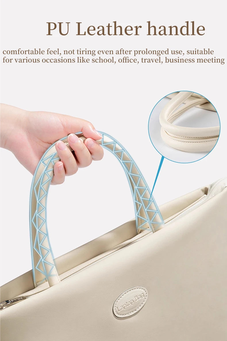 Laptop Bag 14 15.6 Inch Business Carring Briefcase Handbag for Macbook Air 13 Pro 16 M6 Huawei Xiaomi Surface Dell HP ASUS Acer