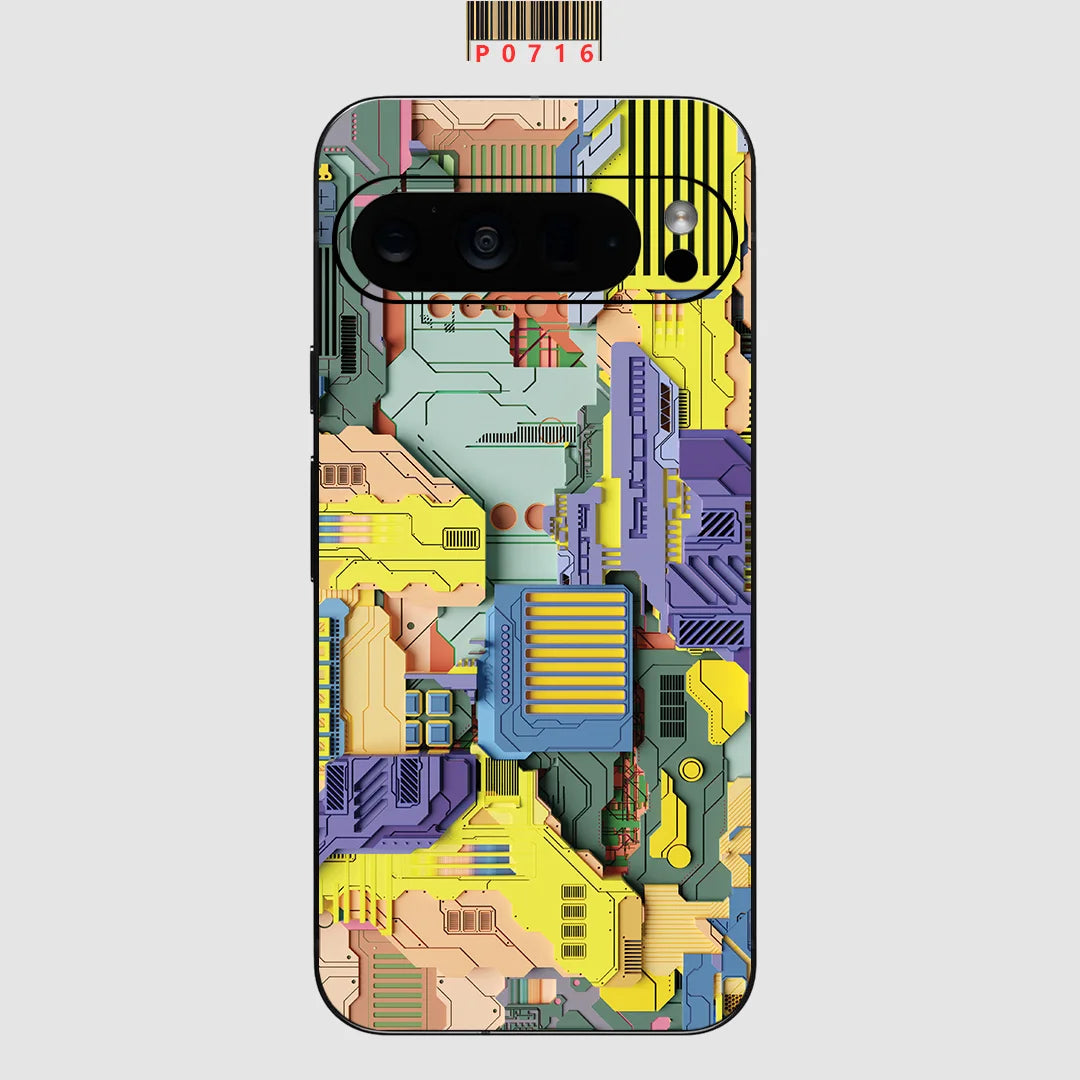 Colorful Skin for Google Pixel 10 9 8 7 Pro 6 6pro Back Screen Protector Film Cover Case Macaroon Wrap Matte Sticker