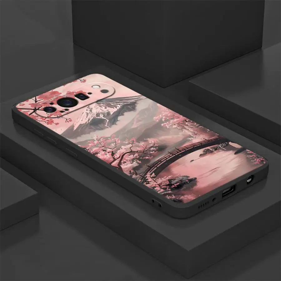 Mountain Peaks Landscape Funda Phone Cover Case for Google Pixel 10A 6a 8a 9a 10 9 Pro XL 7a 6 7 8 Pro