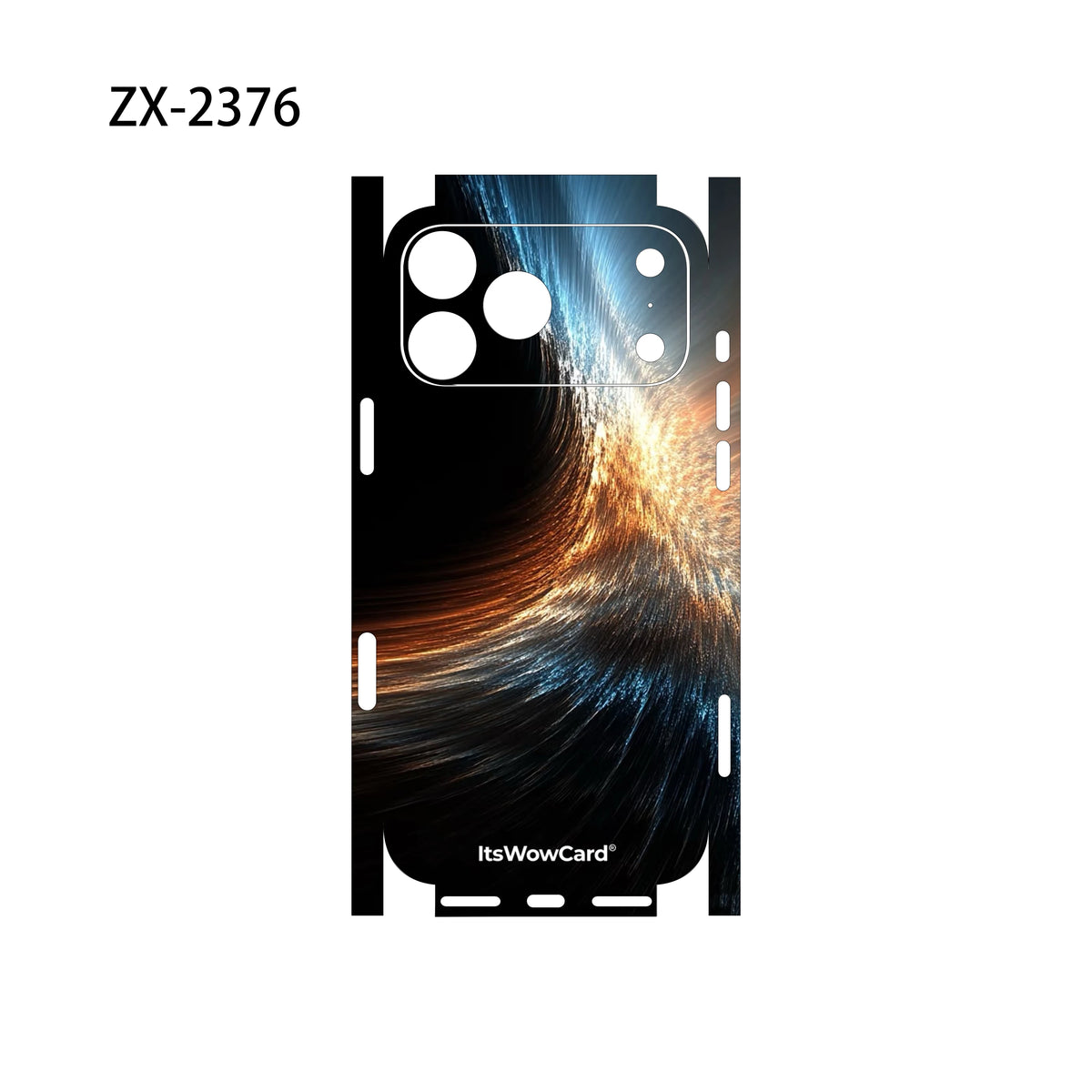 For Apple iPhone 17 16 15 14 IPhone13 Pro Max Full Body Wrap Decal Skin Rear Protective Sticker Film