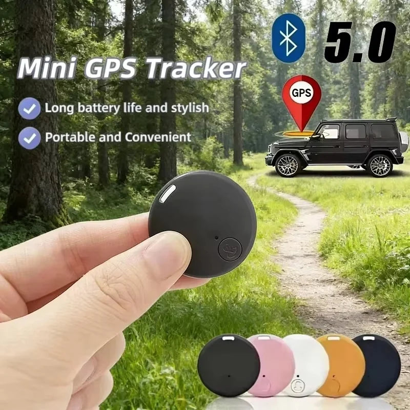 Mini GPS Tracker Anti-Lost Device Reminder For Pet Kids Key Wallet Smart Bluetooth Connected For Android App Locator Accessories