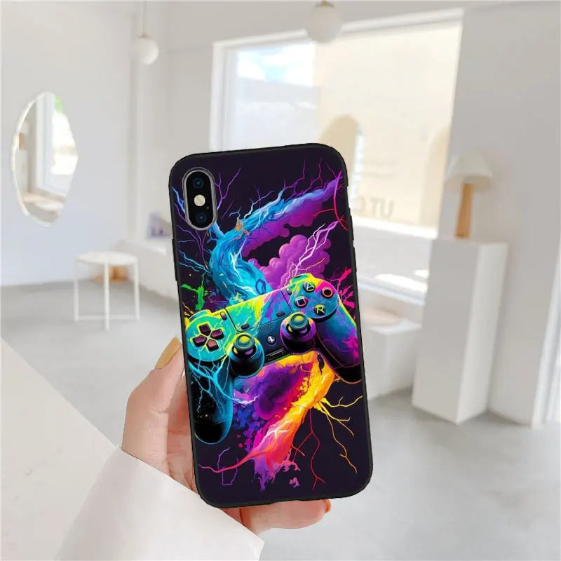 IX16 Game Over New Luxury Phone Case for iPhone SE X XS XR 16E 11 Pro Max 8 7 6 6s Plus