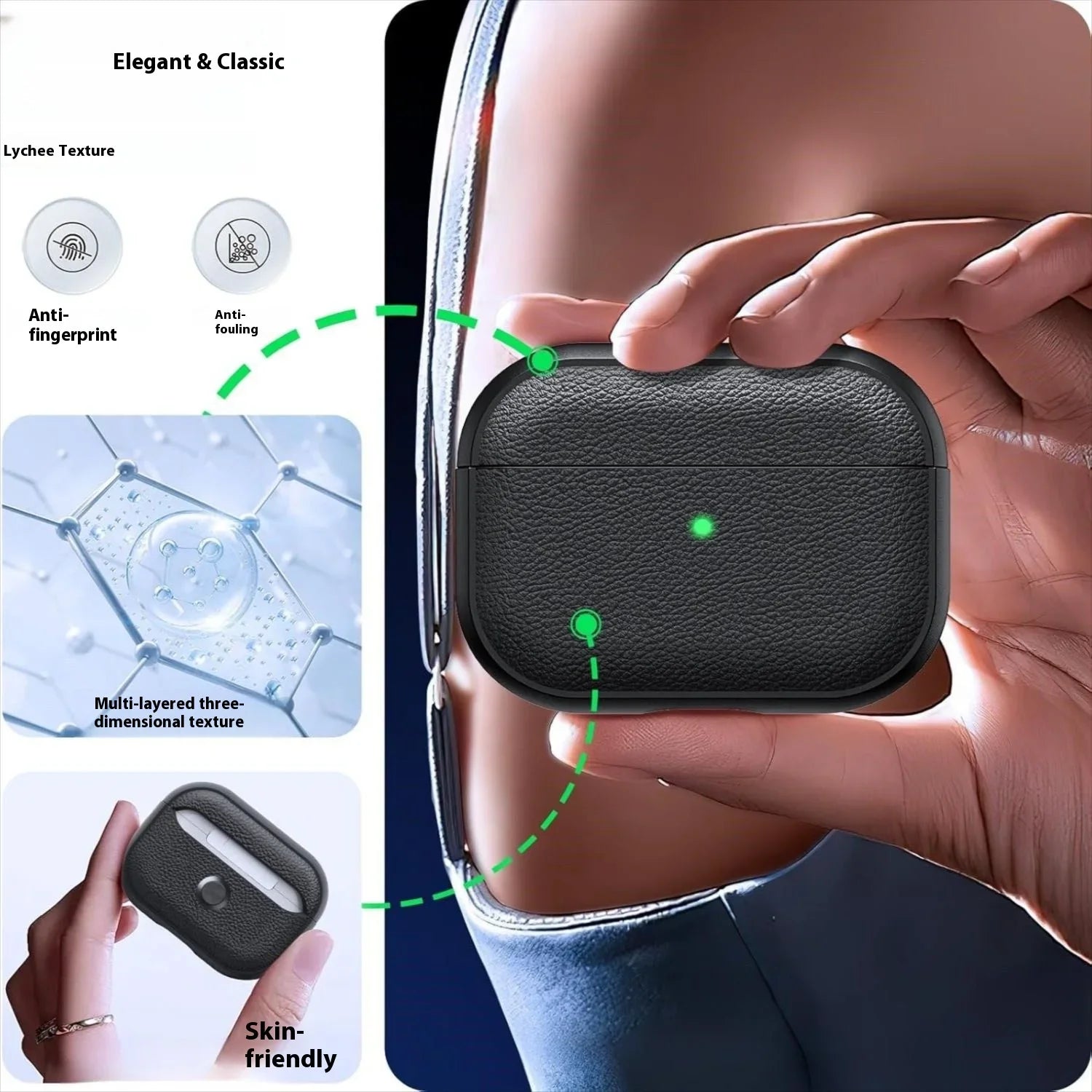 Luxury Soft TPU Earphone Case for Airpods Pro 3 2 2nd 2025 Generation Air Pods 4 1 3rd Pro3 Pro2 Gen Headphone Cover with Strap
