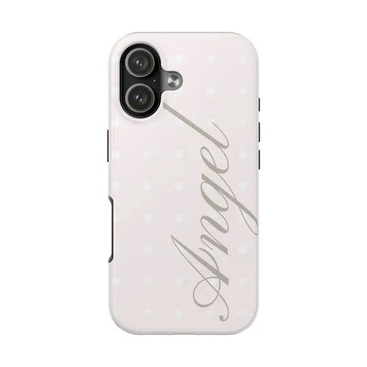 Pink & Brown Sweetness Phone Case for iPhone 17 16e 16 15 14 13 12 11 X XS XR XSMAX 7 8 Air Pro Max Plus Double-layer Back Cover