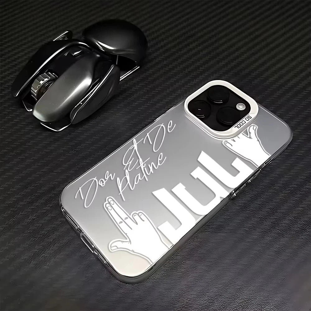 Fashion Phone Case For iPhone 17 Air 16e 16 ProMax 15 14 Plus 13 12 11 Shockproof Silicone JuL C'est Pas Des Lol  Back Cover