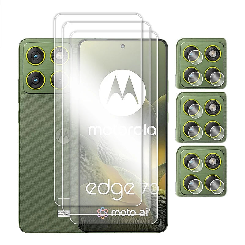 For Motorola Edge 70 Glass Full Glue Clear Screen Protector For Motorola Edge 70 Tempered Glass For Motorola Edge 70 Lens Film