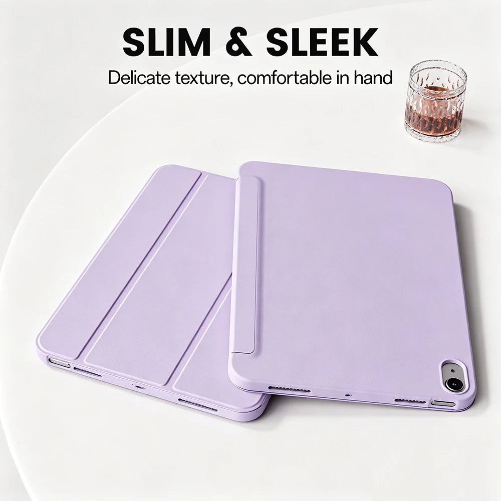 Case for iPad (A16) 11th Generation 11 Inch 2025, iPad 10th Generation Case 10.9 Inch 2022 Magnetic Flip Smart Cover Soft Shell