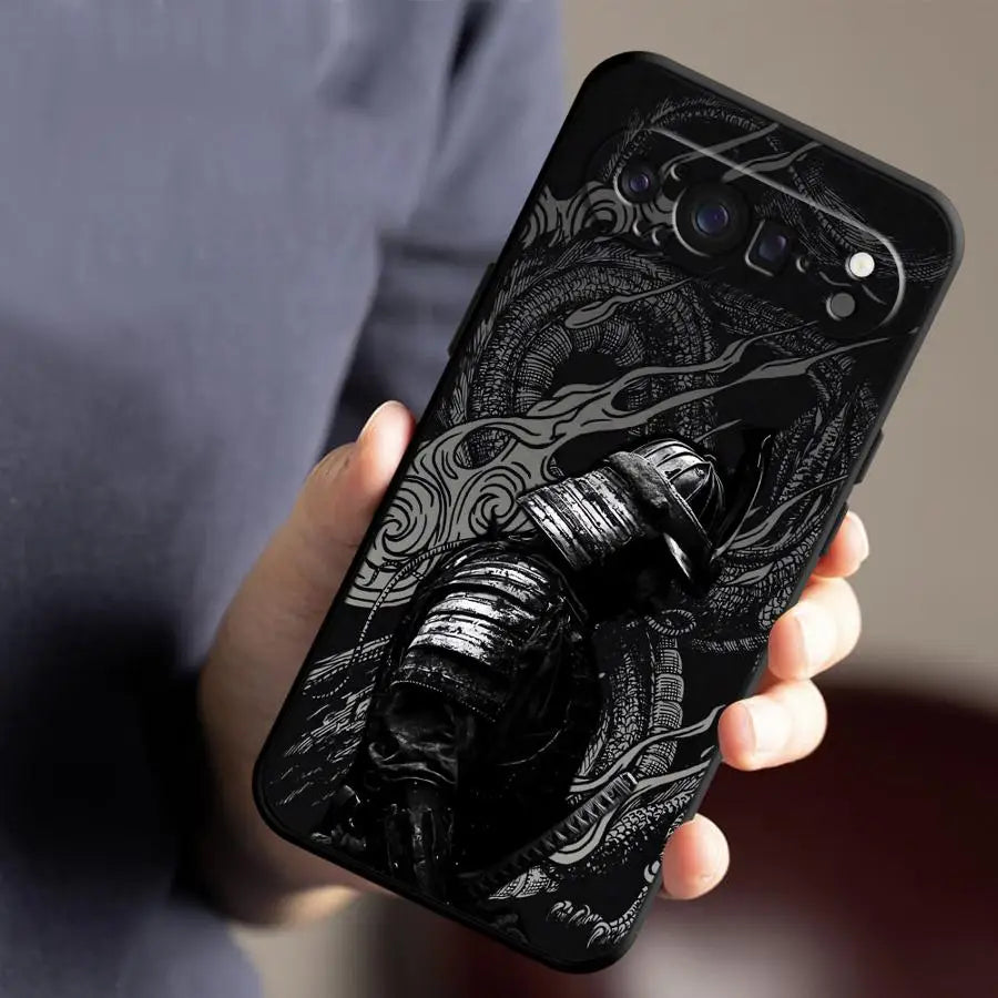 Creative Samurai Case for Google Pixel 10A 10 9 Pro XL 6 7 8 Pro 8a 6a 9a 7a Funda Phone Cover