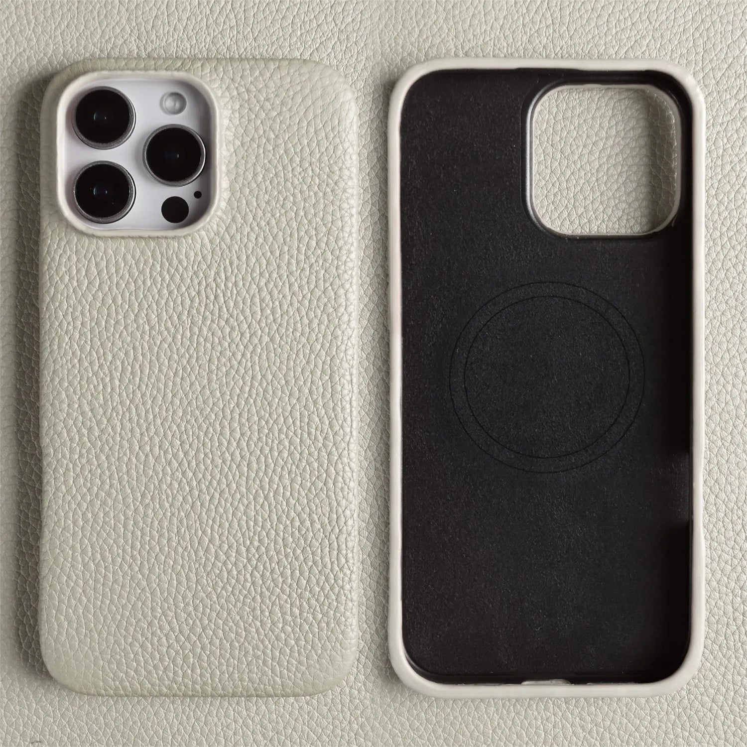 Luxury Magnetic For Magsafe Genuine Leather Case For iphone16Pro Max 15 14 13 12 11 Business Full Wrapped Phone Cases Back Cover