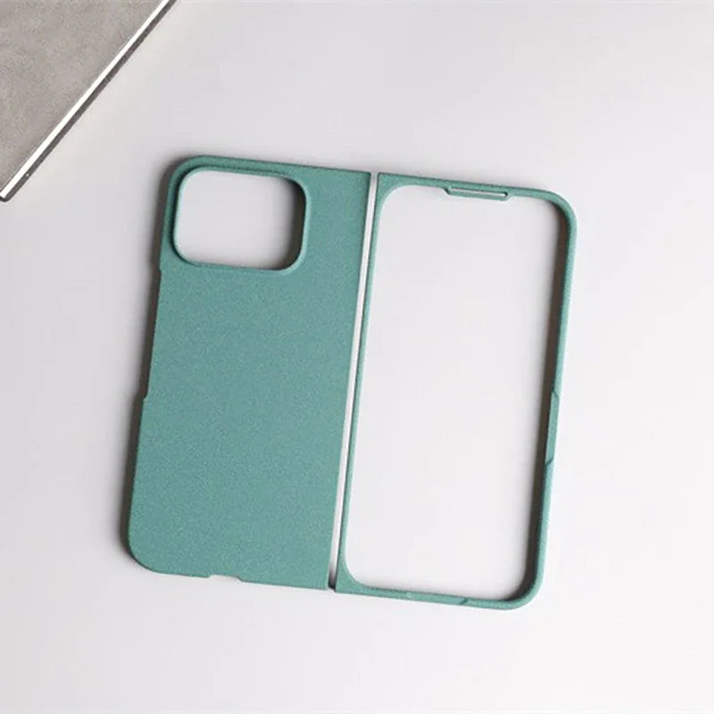 Sandstone Matte Hard PC Flip Phone Case for Google Pixel 9 Pro Fold Ultra Thin Anti-fall Full Protect Bumper for Pixel Fold 2