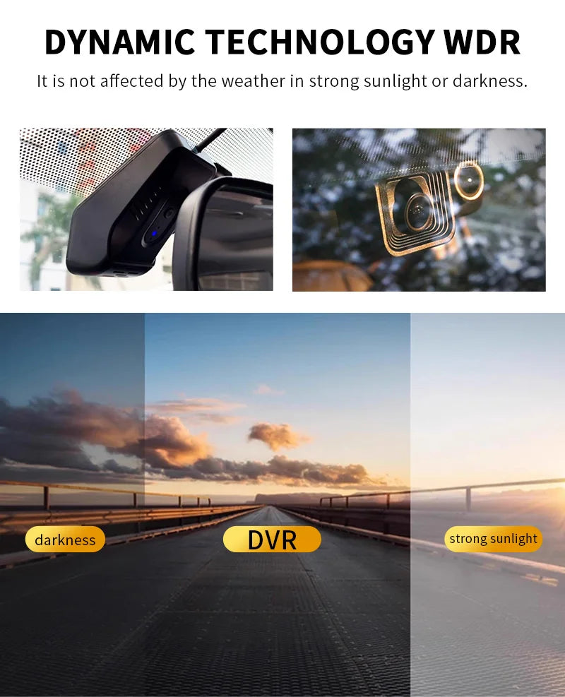 ADAS USB Car DVR Dash Cam 1080P HD for Android Navigation 170° Wide Angle ADAS Intelligent Assistance Driving Recorder