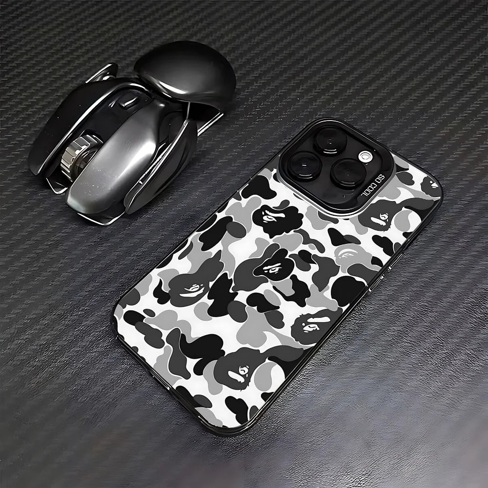 Phone Case for Samsung Galaxy S26 S25 S24 S23 S22 S21 S20 Note20 FE Ultra Edge Plus 4G 5G Anti Fall Cover Fashion BBapeS-Cool