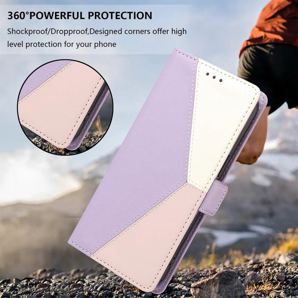 New Magnetic Flip Leather Wallet Card Case For Moto G Stylus Power Play GStylus GPower GPlay 2026 2021 2022 2023 2024 2025 4G 5G