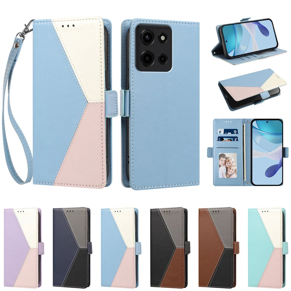 New Magnetic Flip Leather Wallet Card Case For Moto G Stylus Power Play GStylus GPower GPlay 2026 2021 2022 2023 2024 2025 4G 5G