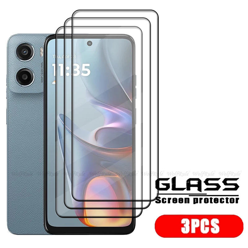 4PCS Full Cover Glass For Motorola Moto G05 Glass Moto G05 Tempered Glass Protective HD 9H Screen Protector Moto G05 G 05 Glass