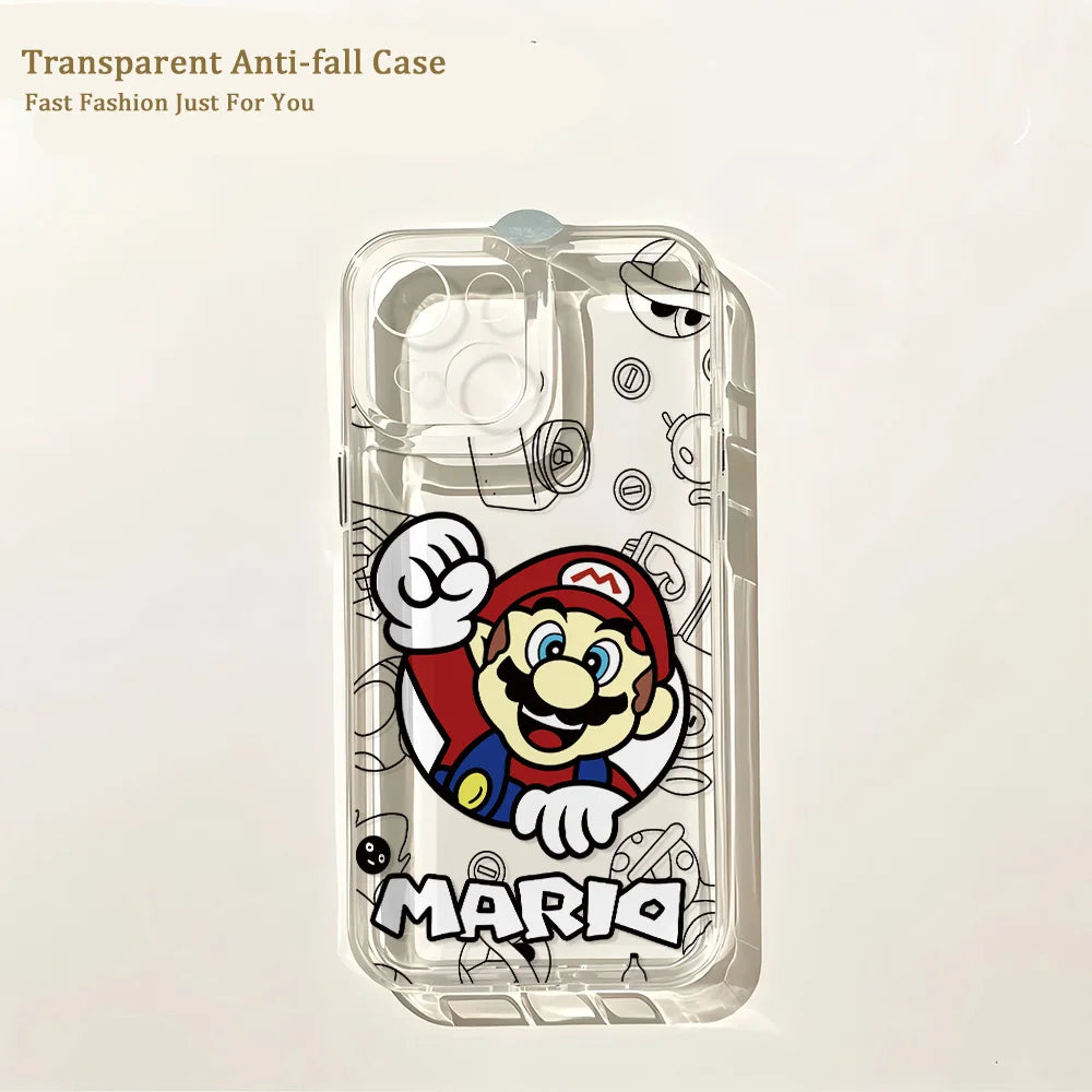 Hot Classic M-Marios Phone Case For Samsung Galaxy A37 A57 A16 A07 A17 A36 A26 A56 A55 A35 A54 A24 A14 A06 A05 A13 4G 5G