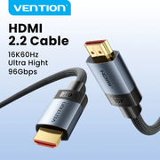 Vention HDMI Cable 16K60Hz Ultra High Speed 96Gbps Cable for Laptop TV Box PS5 Xiaomi Dolby Vision HDCP2.3 8K240Hz HDMI2.2 Cable
