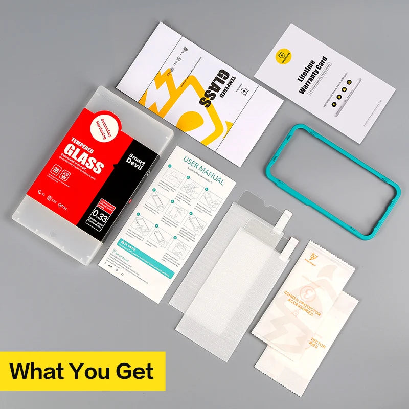 SmartDevil HD Tempered Glass For Xiaomi mi 11T Pro Glass For Xiaomi mi 11T Screen Protector Easy Install With Repair Liquid