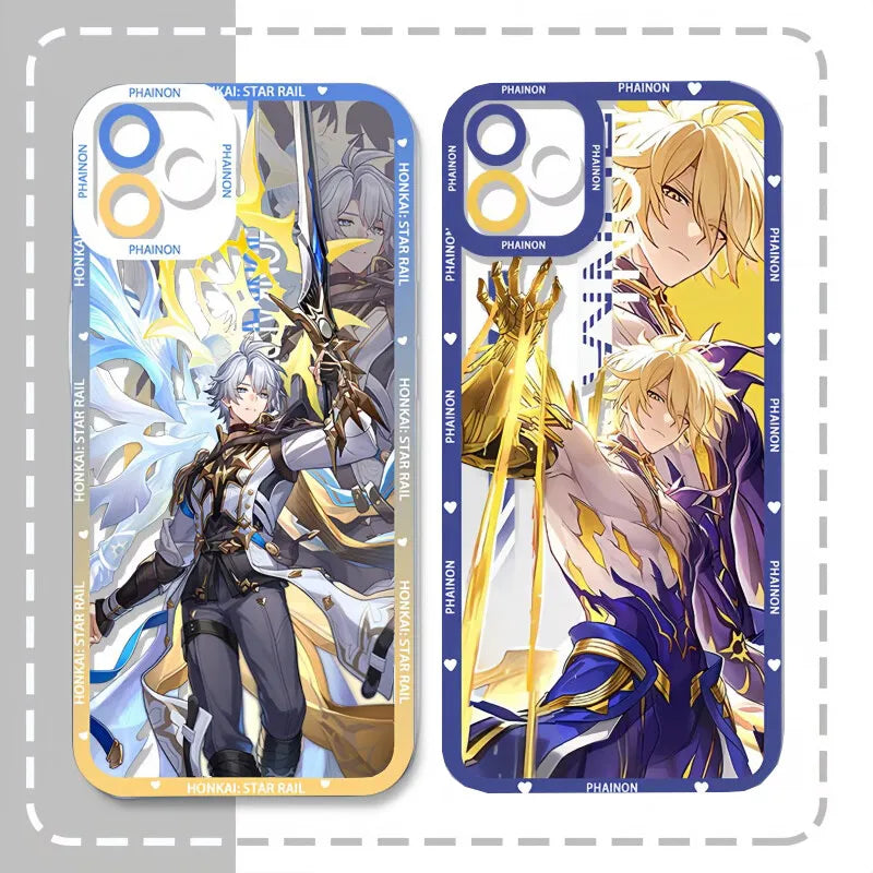 Honkai Star Rail Phainon Phone Case For IPhone 16e 16 15 14 13 12 11 17 Pro Max XR XS Max 14 15 16 Plus Mini Soft Clear Cover