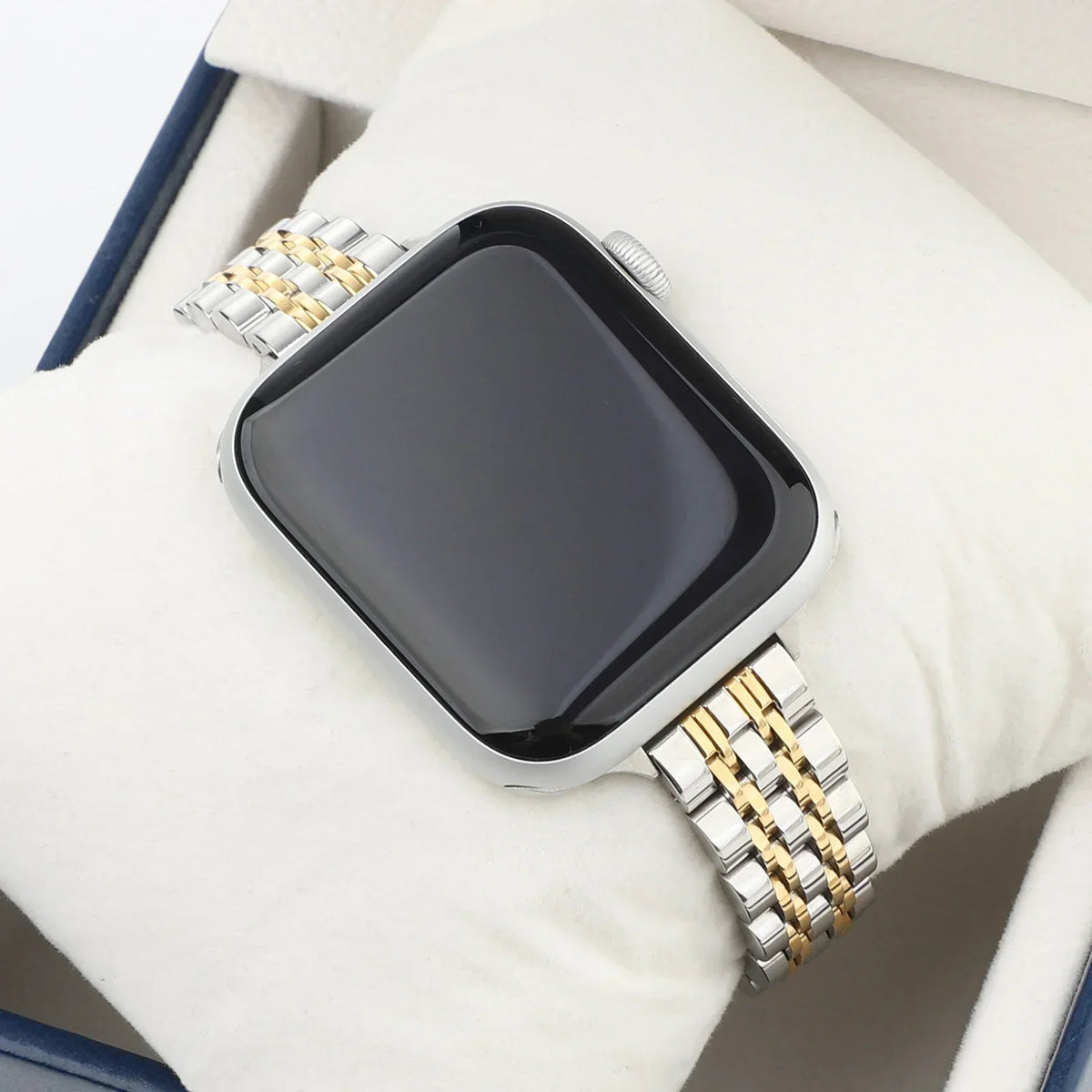 Women Slim Strap for Apple Watch Band Ultra 4 3 2 49mm 46mm 42mm 45mm 44mm Metal Wristband for IWatch Series 12 11 10 9 8 7 6 SE