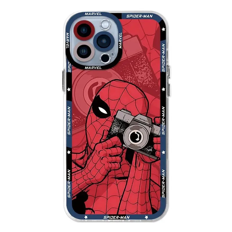 cool cartoon S-Spiders ManS Phone Case For Samsung A07 A36 A26 A56 A16 A06 A55 A35 A25 A15 A05 A54 A34 A24 A14 A13 A53 A33 Cover